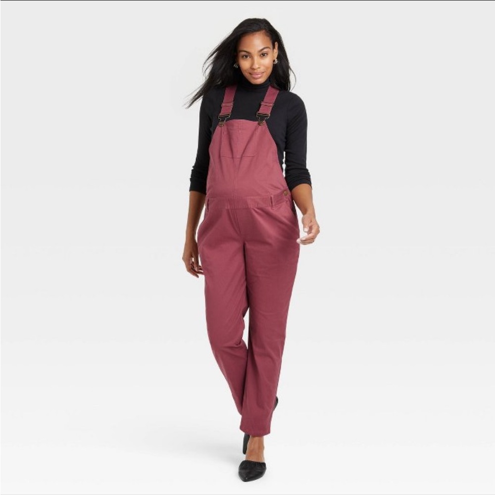 Green Maternity Overalls
